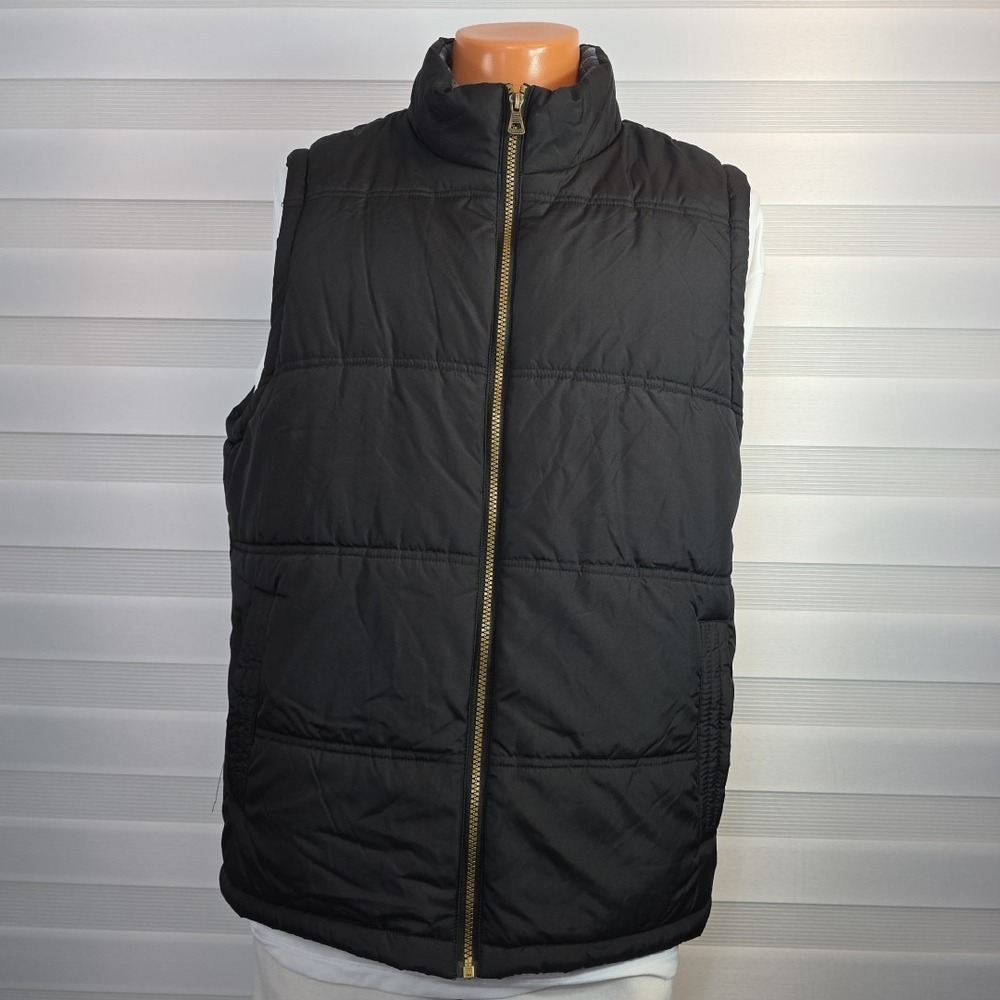 Weatherproof‎ Vintage Vest Black Quilted Men's XL